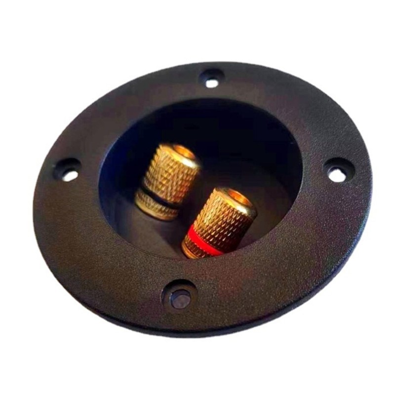 2 Way Speaker Junction Box Speaker Binding Post Cup for Subwoofer Installation