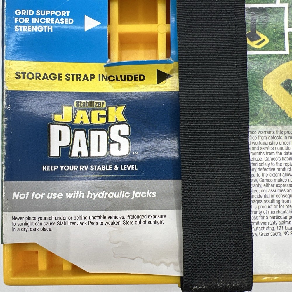 Camco Stabilizer Jack Pads - 4 pack (44595)