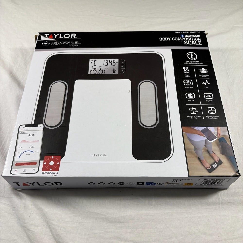 Taylor Body Composition Scale New Open Box