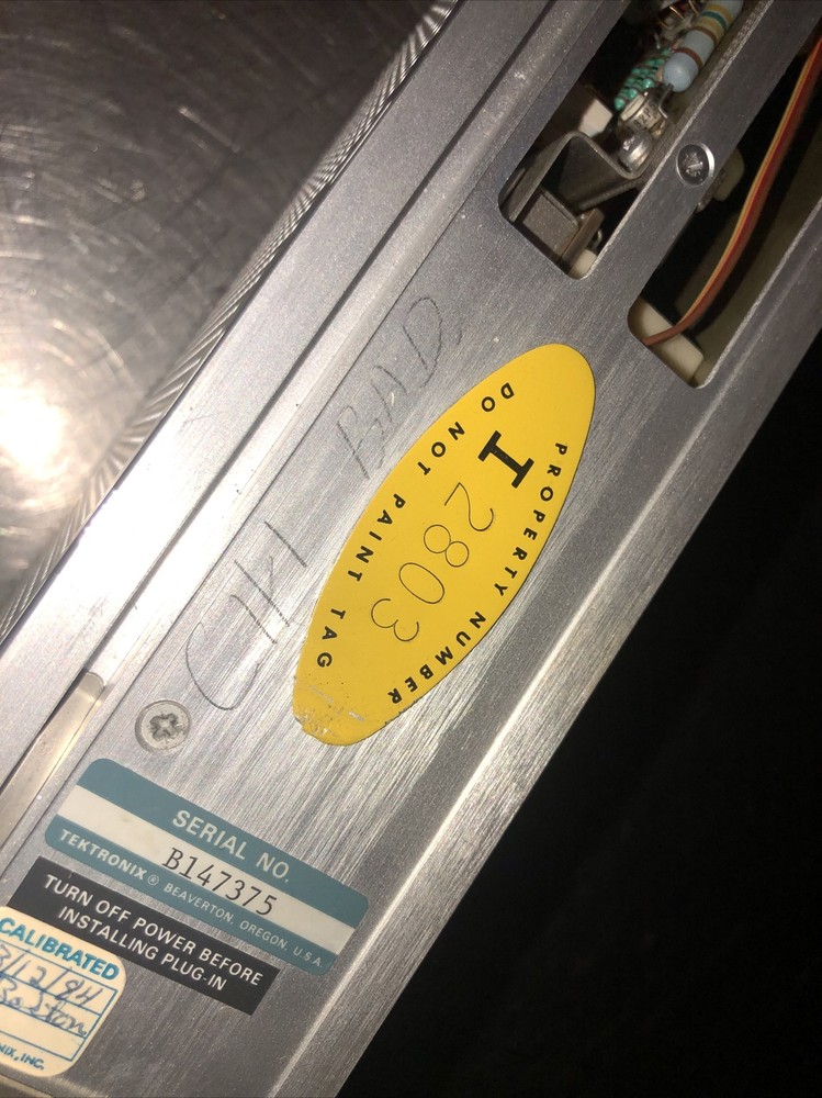 Tekronix Dual Trace Amplifier Module Unit model 7A18