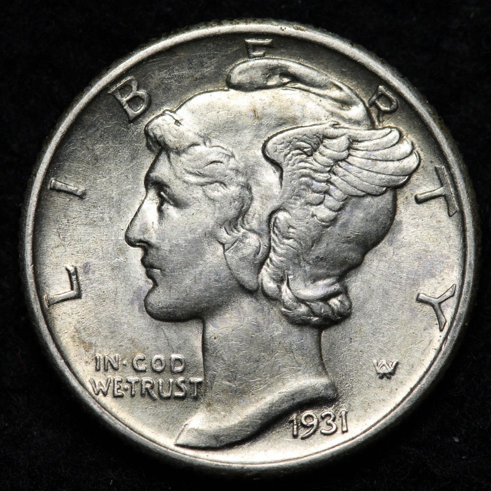 1931 Mercury Silver Dime UNC *UNCIRCULATED* MS E210 DACM