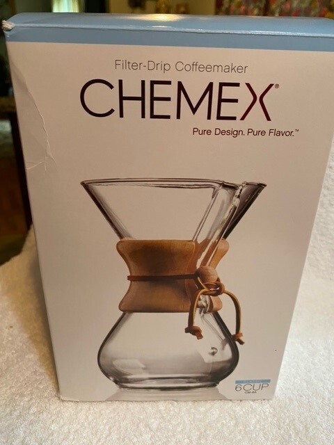 Chemex CM-6A 6-Cup Coffee Maker - Clear