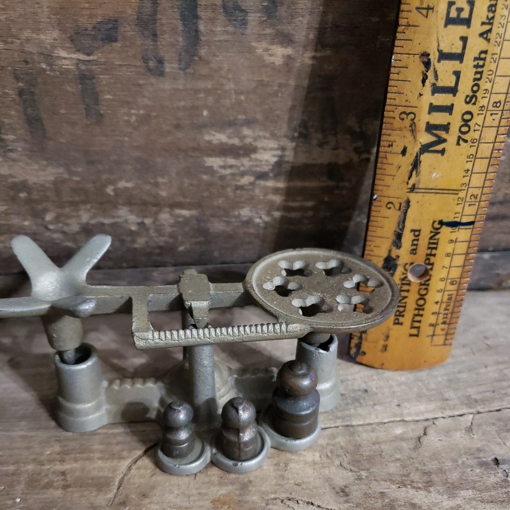 Vintage Mini Scale with Weights