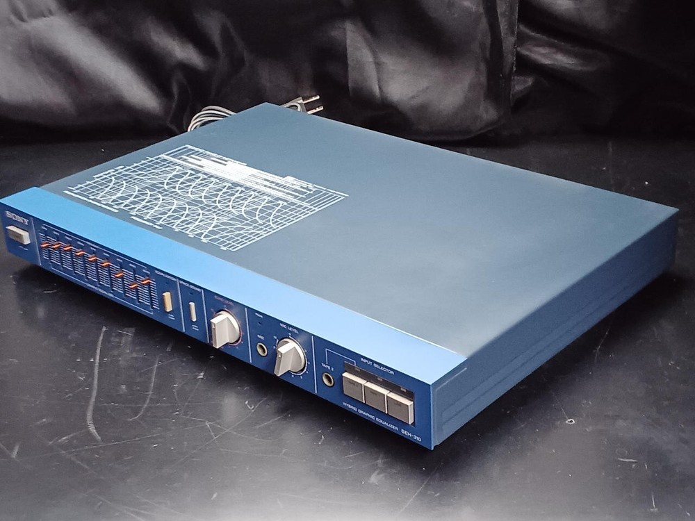 Sony SEH-310 Graphic Equalizer Used 9 Band Analog EQ with Echo Effect Tested