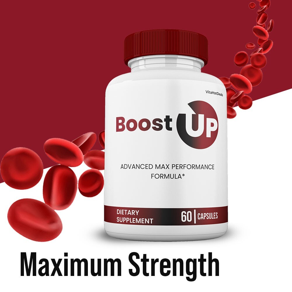 Boost Up Capsules, Max Strength Performance, Boost Up Pills for Men (3 Pack)
