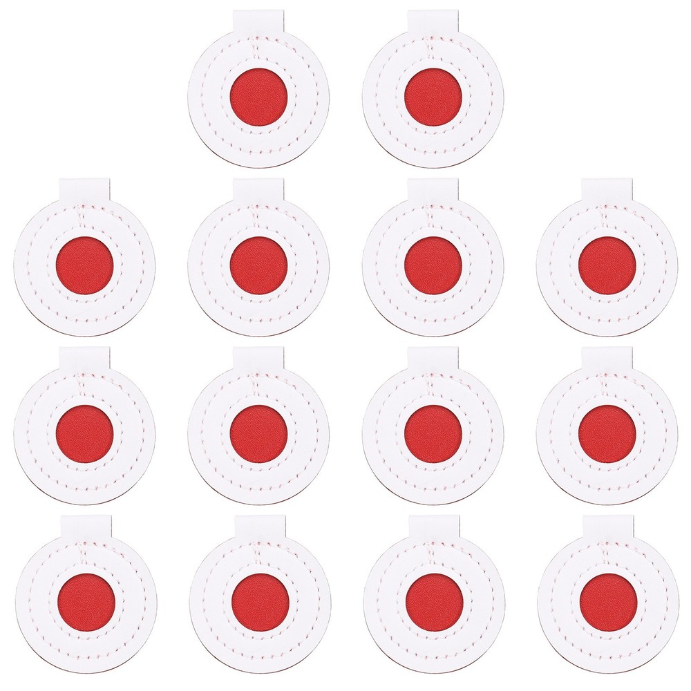 14Pcs Microfiber Bullseye Targets for Shooting Practice 5cm