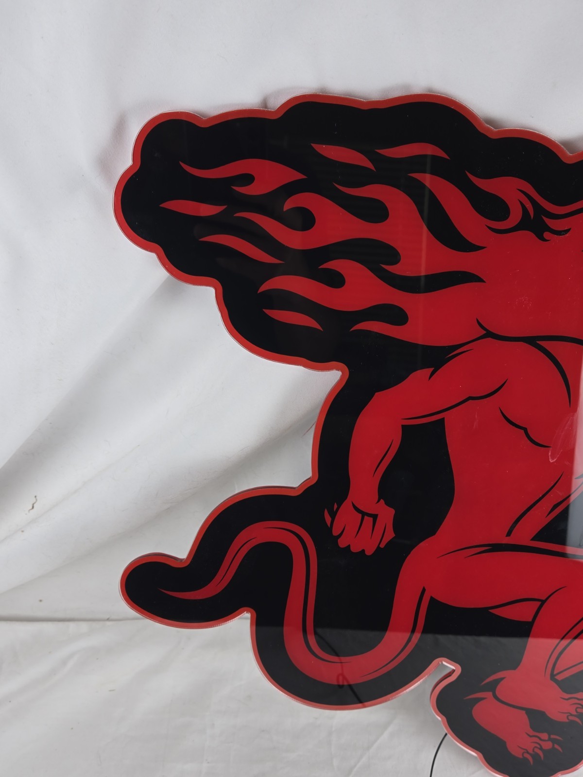 Fireball Whiskey Pub Sign LED Beer Bar Sign Light Mancave