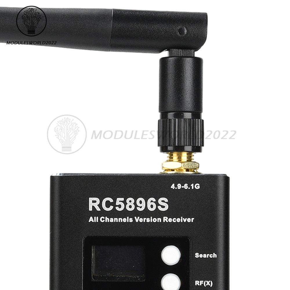 DC6-40V RC5896S Receiver 5.8GHz Video Receiver Compatible 5.8G Image Transmitter