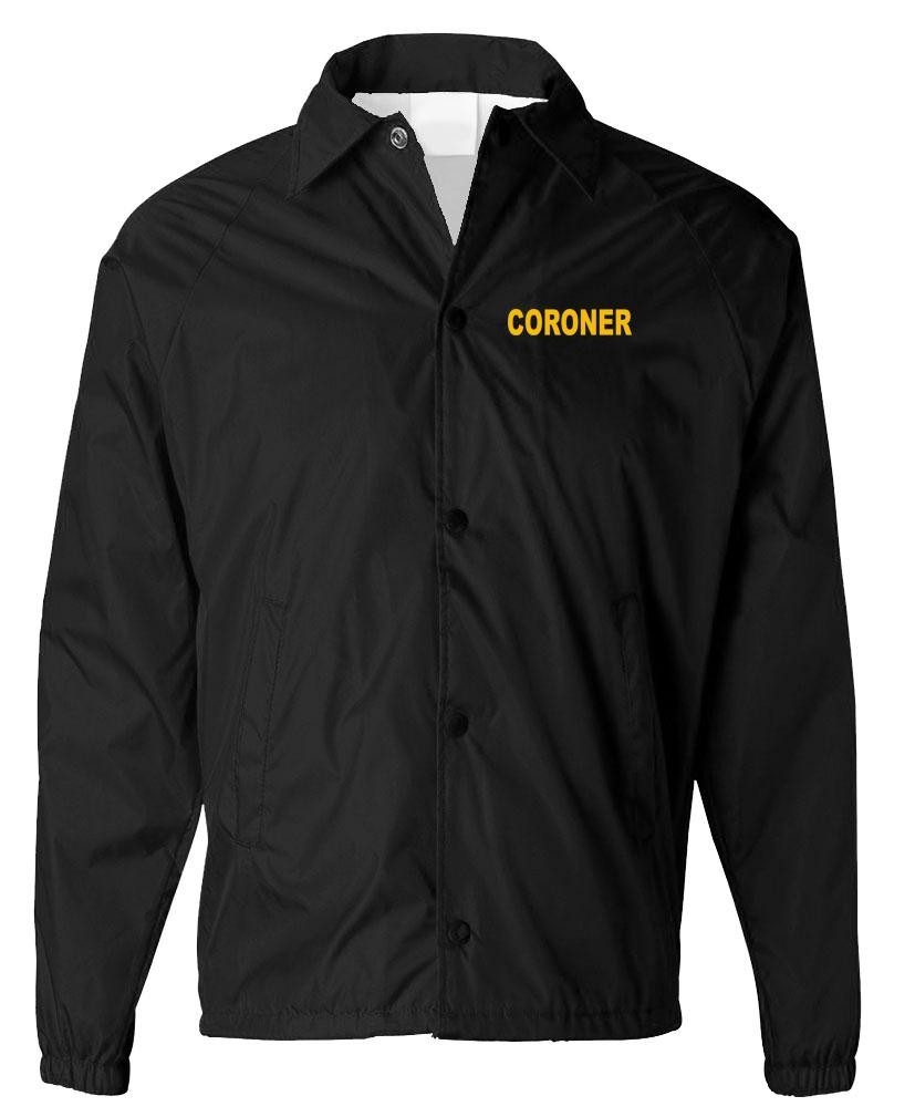 CORONER - Windbreaker Coaches Jacket