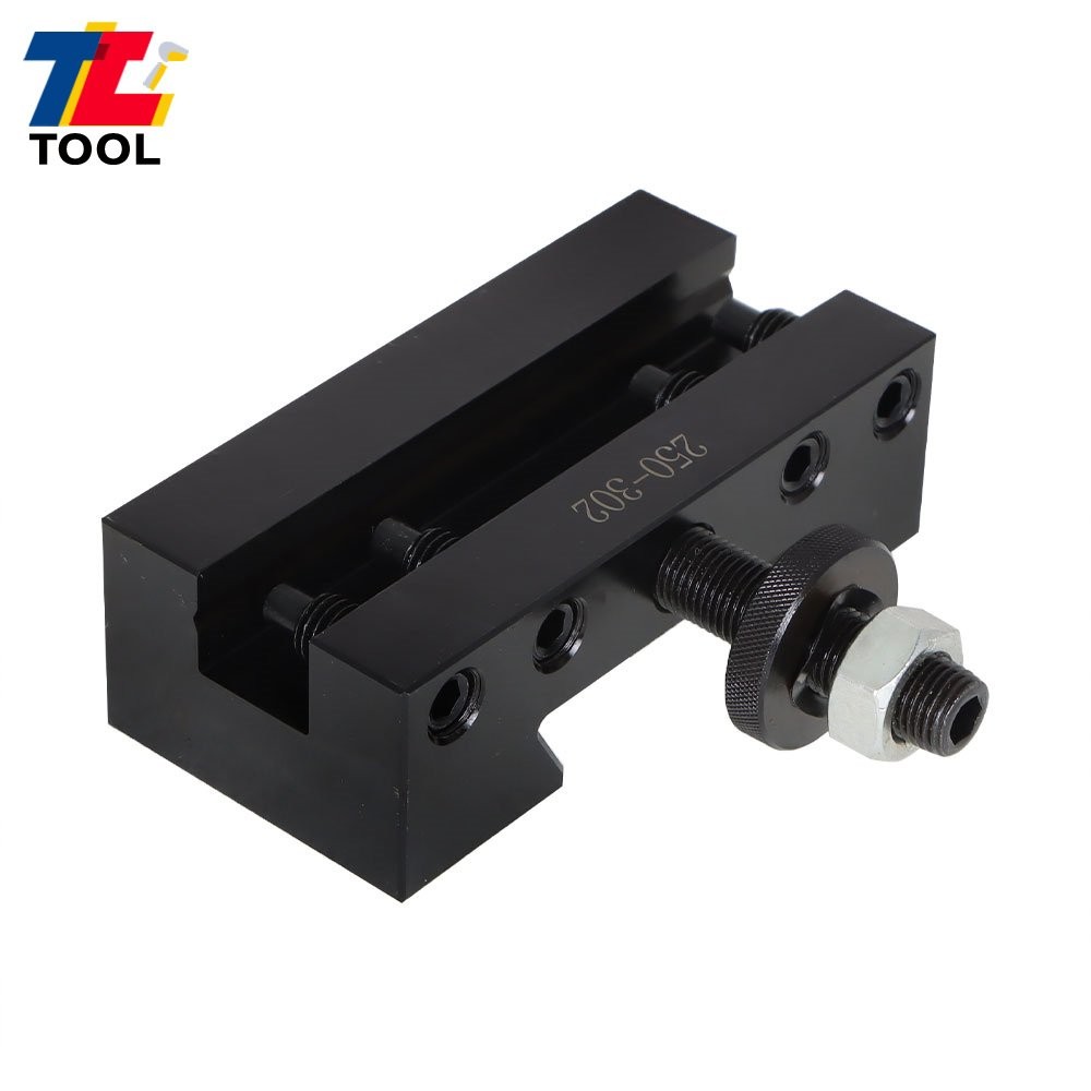 3×CXA #2 250-302 QUICK CHANGE TURNING FACING & BORING TOOL POST HOLDER