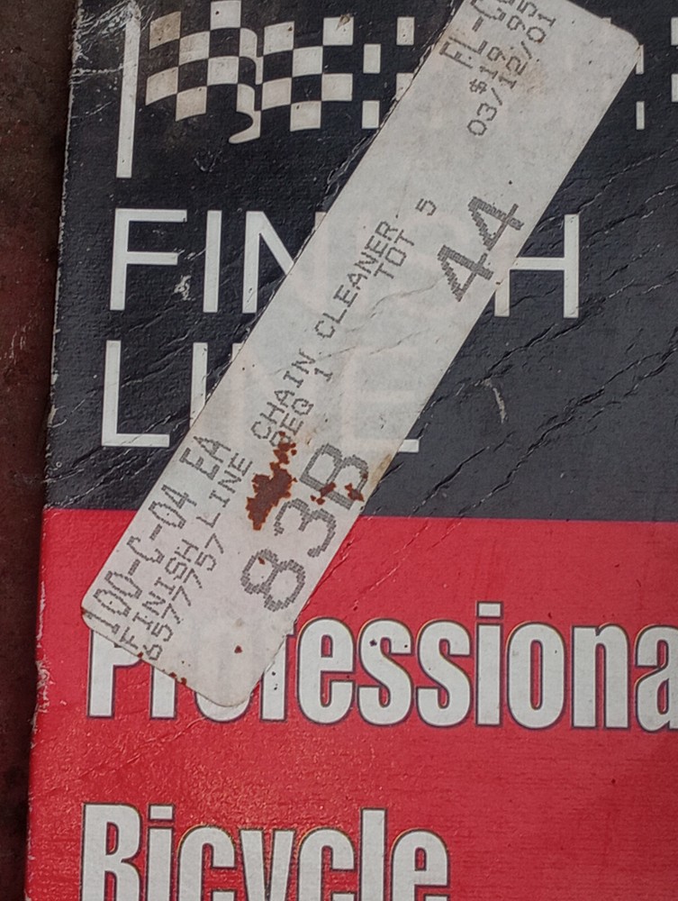 finish line bicycle chain cleaner