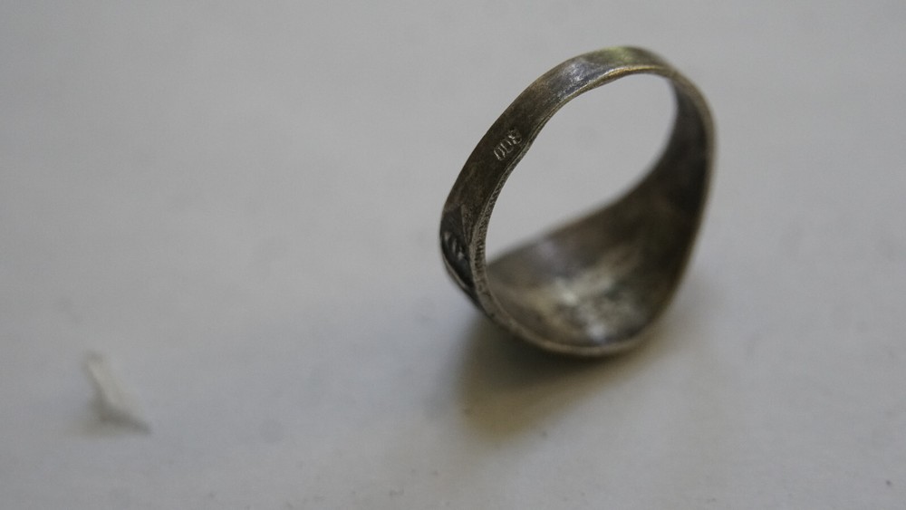 WW1 2 Veteran Commemorative Silver Ring