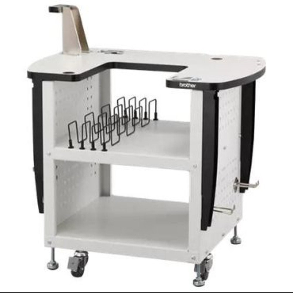 Brother Persona 100 Embroidery Machine w/Stand & Attachments 