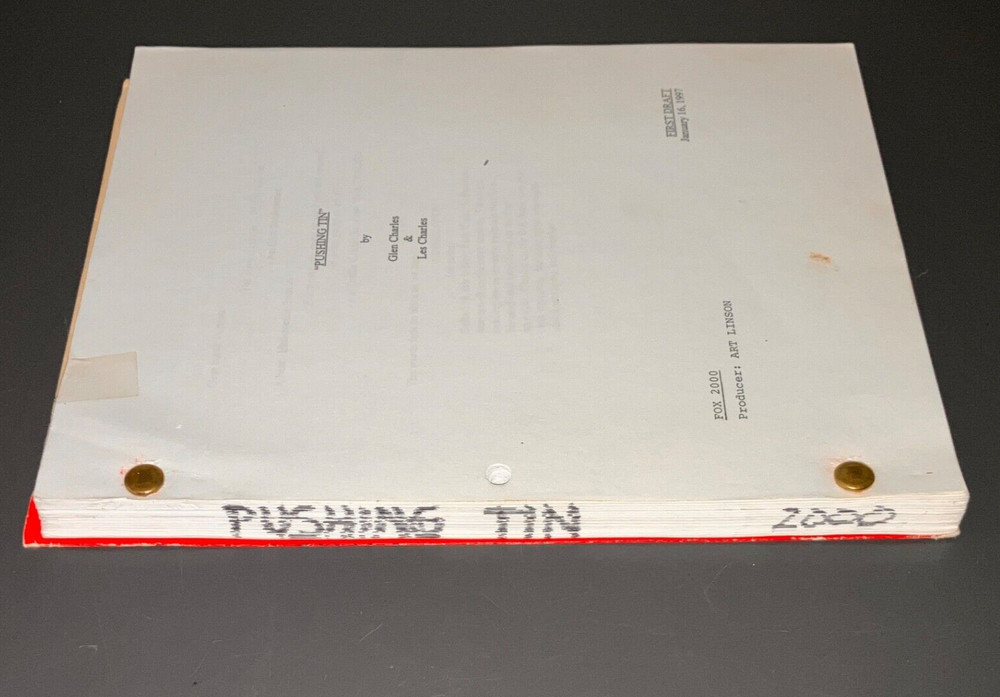 PUSHING TIN (1/16/97) John Cusak / 1st Draft - CAA Agency Script + COA!