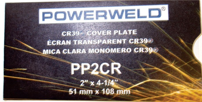 Welding Helmet Clear Cover Lens CR-39 Monomer 2" x 4.25" Box of 100 2x4