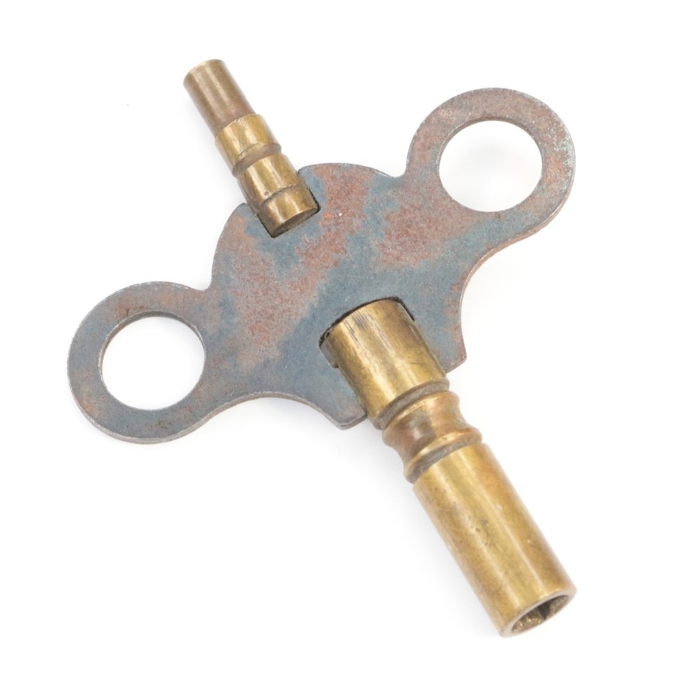 Clock Key Double Ended or Double Sided 3.75mm - LW446