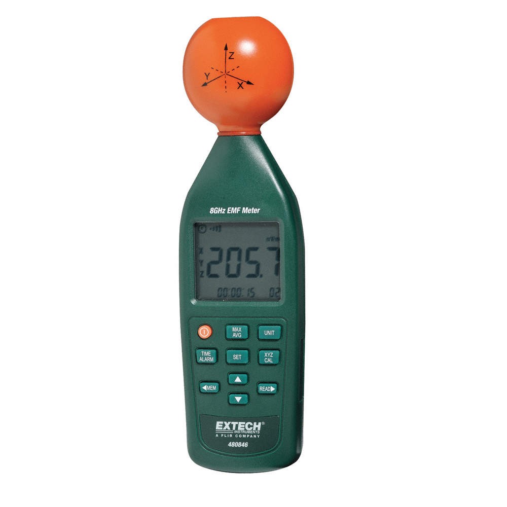 EXTECH 480846 8GHZ RF/EMF STRENGTH METER 9XFN3