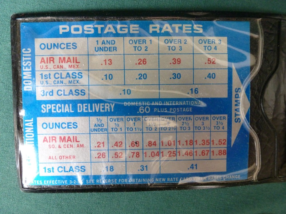 Vintage 1974 Postal Scale In Case