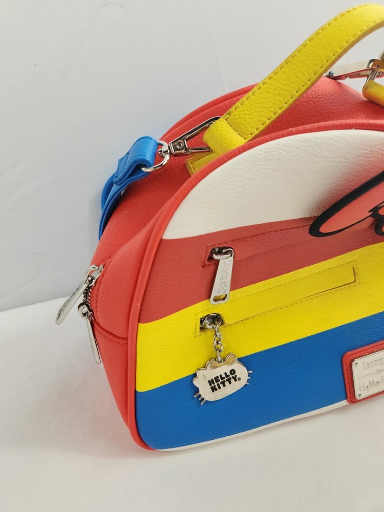 Loungefly Loves Hello Kitty Leather Mini Backpack - Multicolor