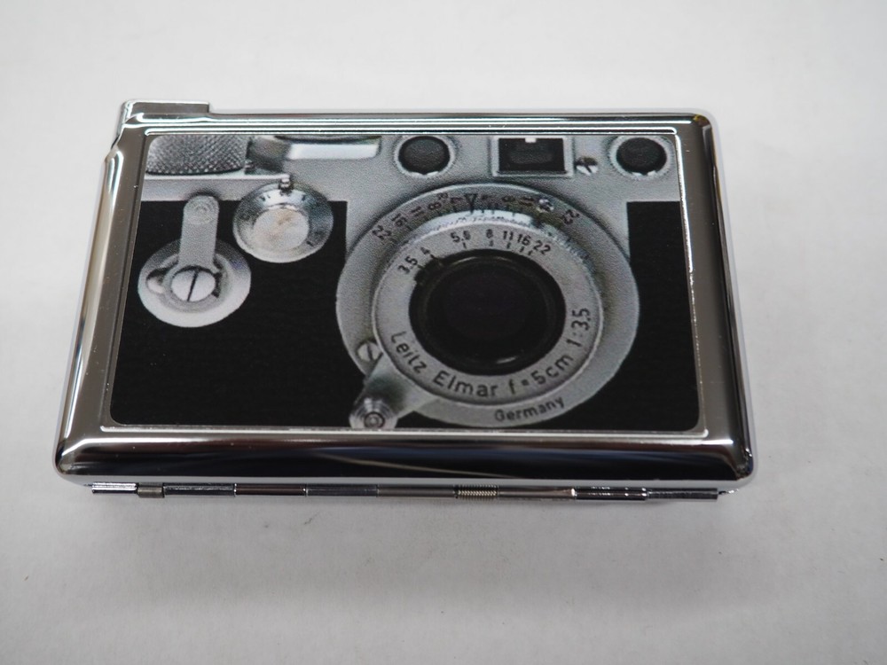 Camera Storage Cig Case With Built in Butane Lighter