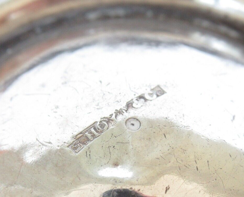 Antique Seymour Hoyt, New York American Repousse Coin Silver Beaker Cup 1855