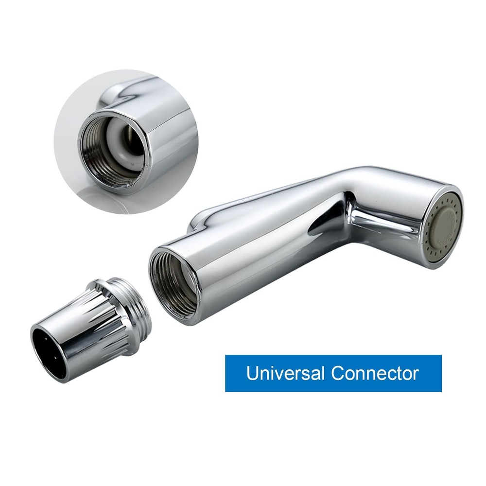 Timewill Kitchen Sink Side Sprayer Head Replacement Universal Fit Chrome