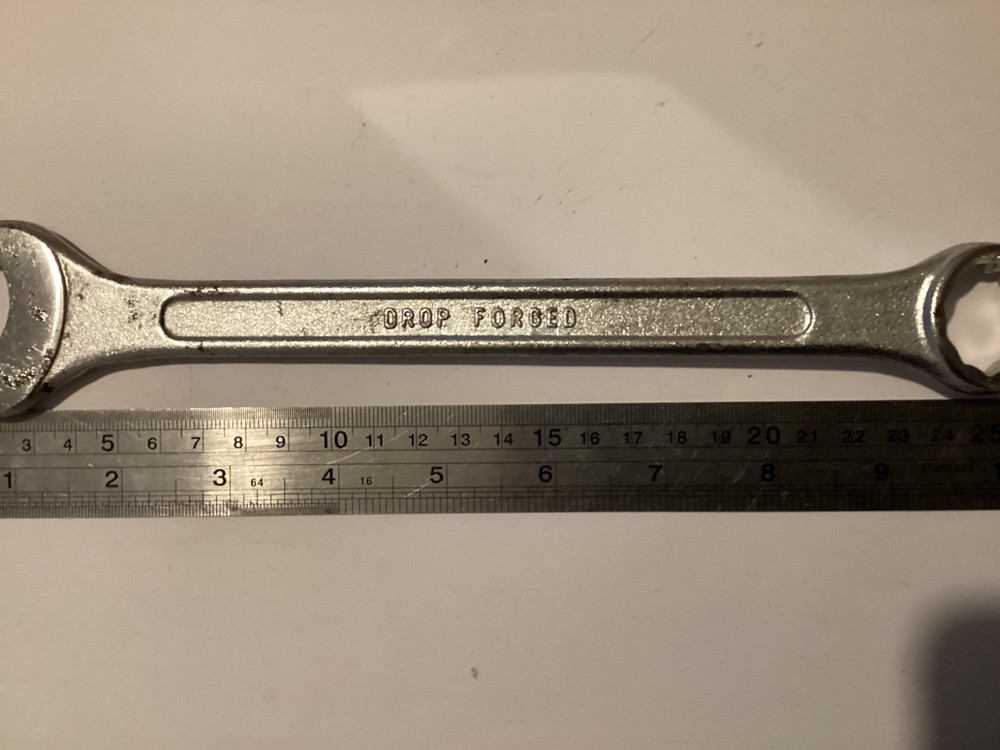 Drop forged   ,combo spanner, size 7/8w fs