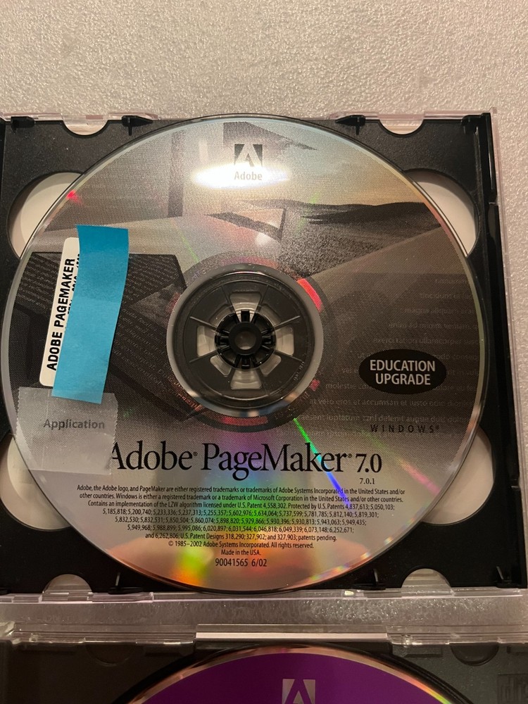 Adobe PageMaker 7.0 Education Upgrade (2-CD Set) for Win w/ Key & Possibilities