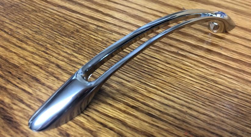 5" Open Arch Pull Polished Chrome