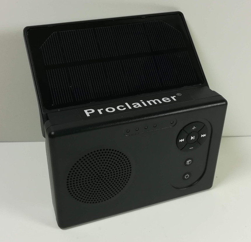 Proclaimer MS2 Digital Audio Bible Solar Power New Testament Kpelle, Guinea