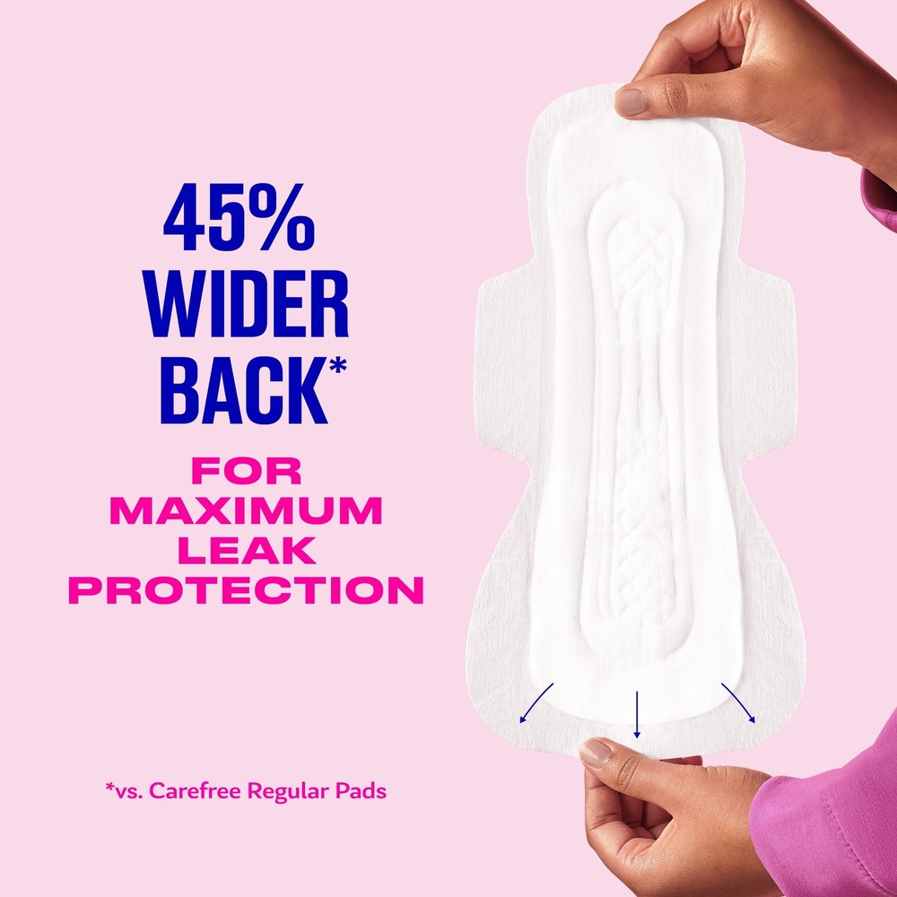 Maxi Pads with Wings, Long, Super Absorbency, 28 Count