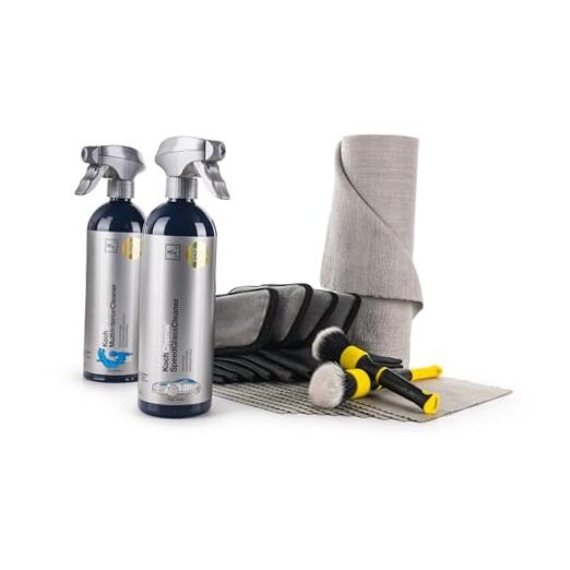- Complete Interior Detailing Kit - Glass & Interior Cleaner, TriGrip