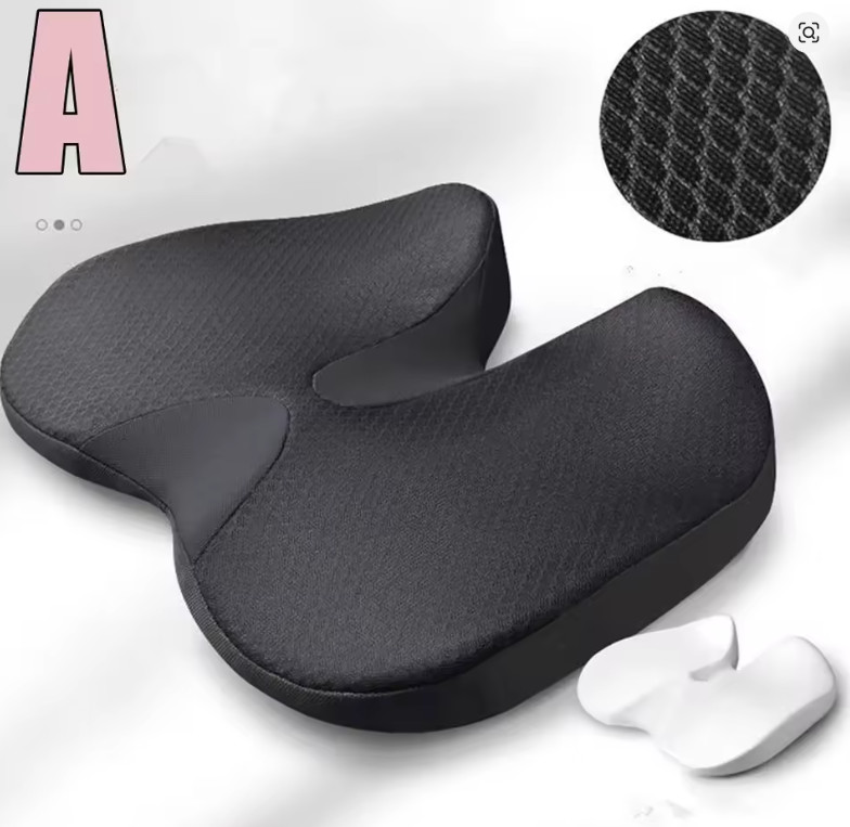 Memory Foam Prostate Cushion Tailbone Sciatica Back Pain Relief Comfy Car Seat