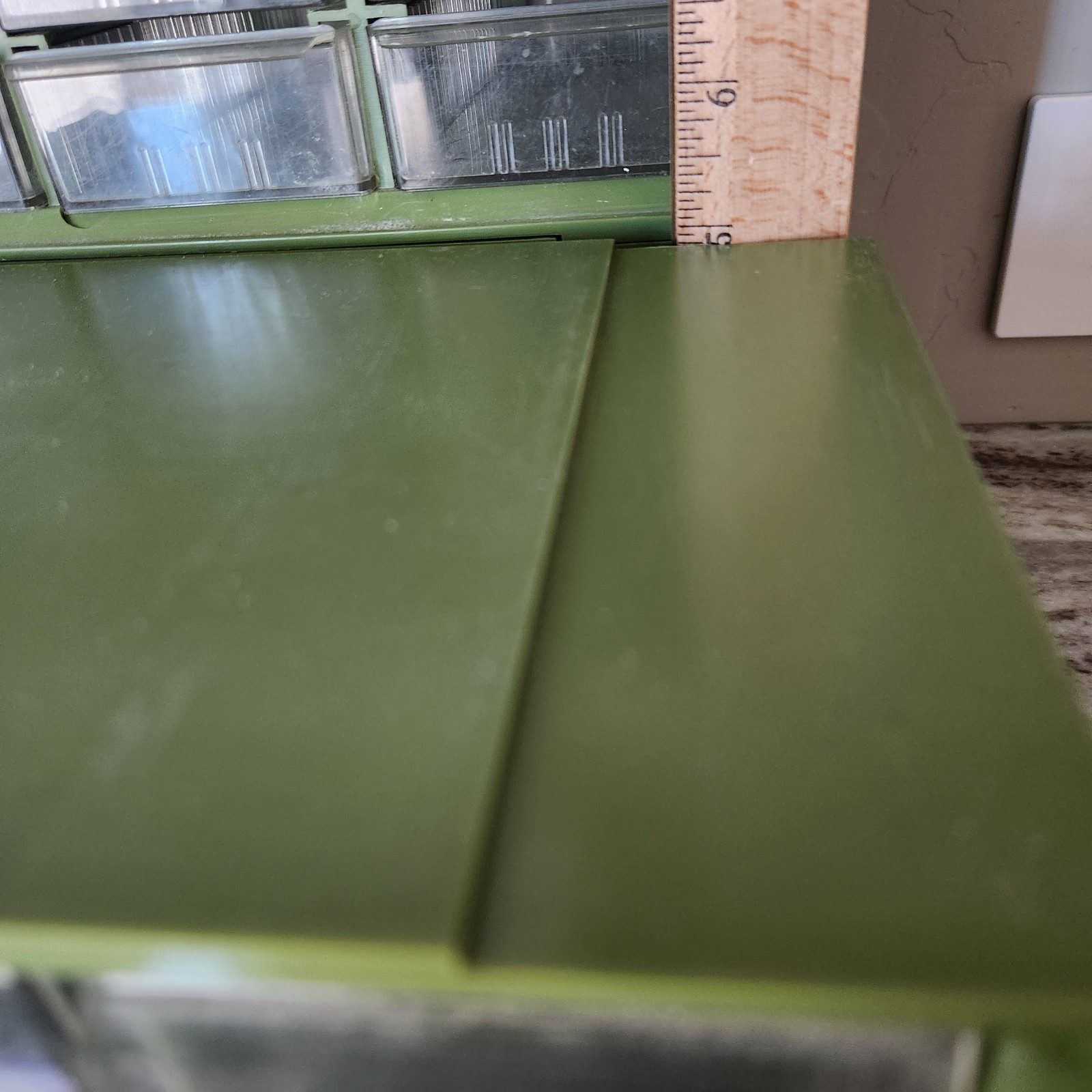 Akro-Mils Green 27 Drawer Storage Cabinet P-1. Bin organizers