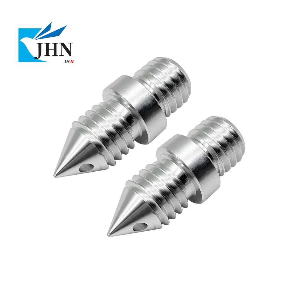 2PCS Prism Point Adapter 5/8x11 Thread Both Ends Male Thread for Mini Prism
