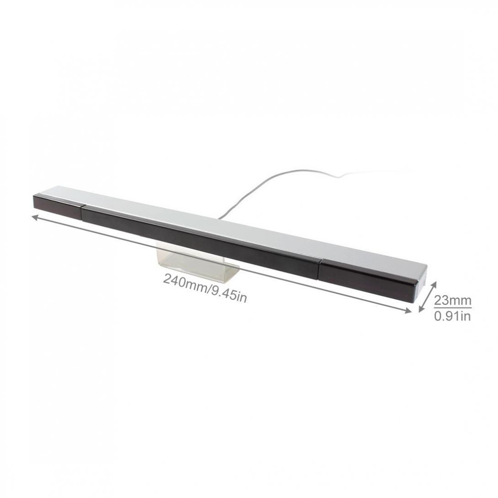 Wired Infrared Ray Sensor Bar for Nintendo Wii Wii U