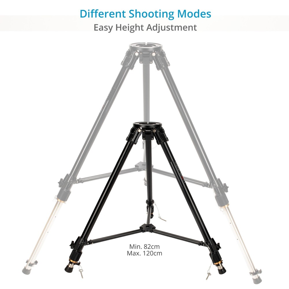 Proaim Gravity Heavy-Duty Camera Tripod Stand (Mitchell Base)
