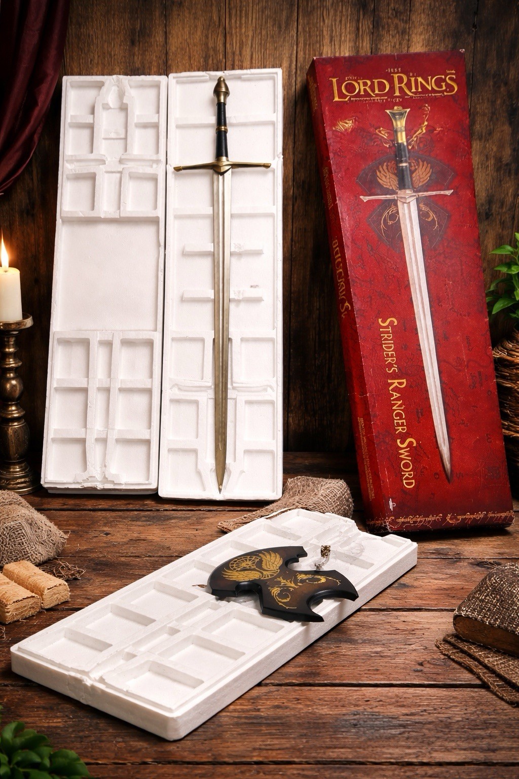 Lord of the Rings Strider’s Ranger Sword Replica, Used