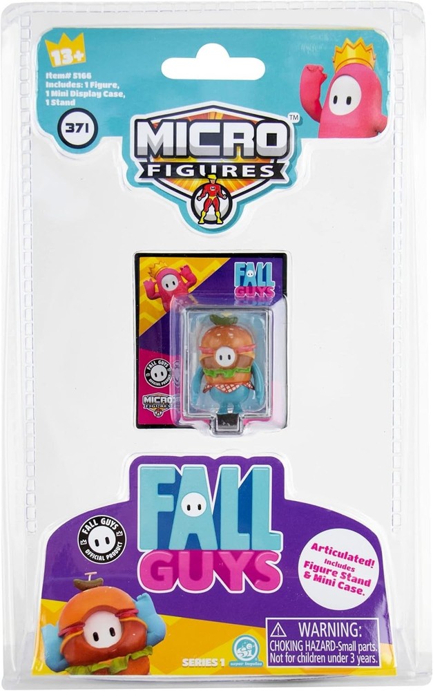 World's Smallest Fall Guys Micro Figures (4-Pack)