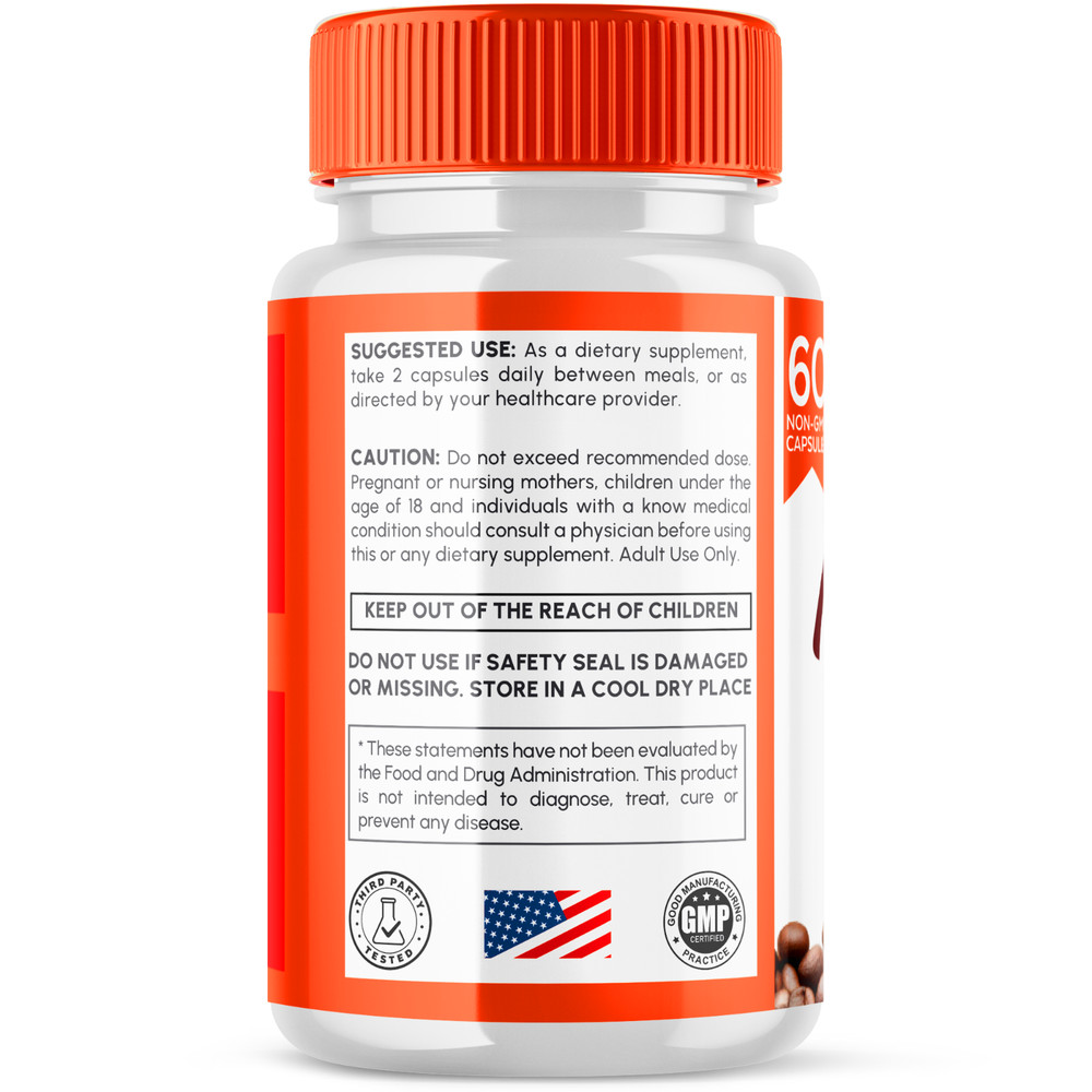 Mocha Lean Advanced Formula Natural Energy & Workout Support Supplement 60 Caps