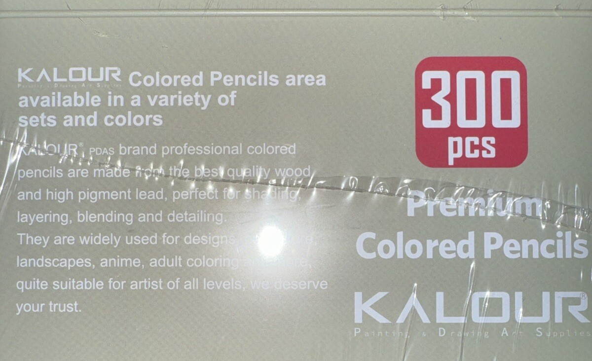 300 Kalour Colored Pencils NEW BARGAIN Shipping Included