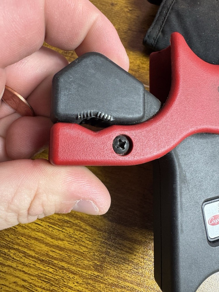 Cooper 4005i Digital Pipe Clamp Thermometer With Case Works Read Description