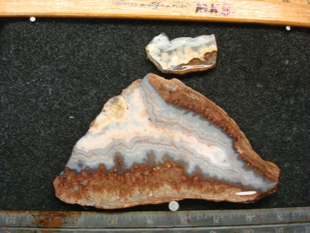 old teeter agate plume slab
