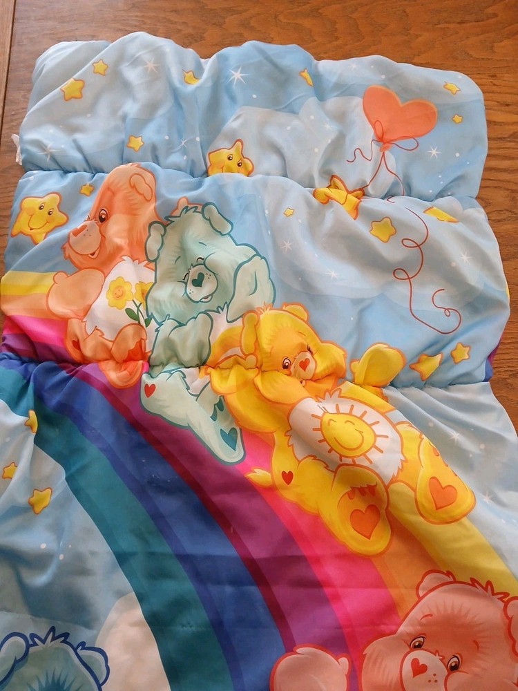 Care Bears Sleeping Bag Clouds & Rainbows