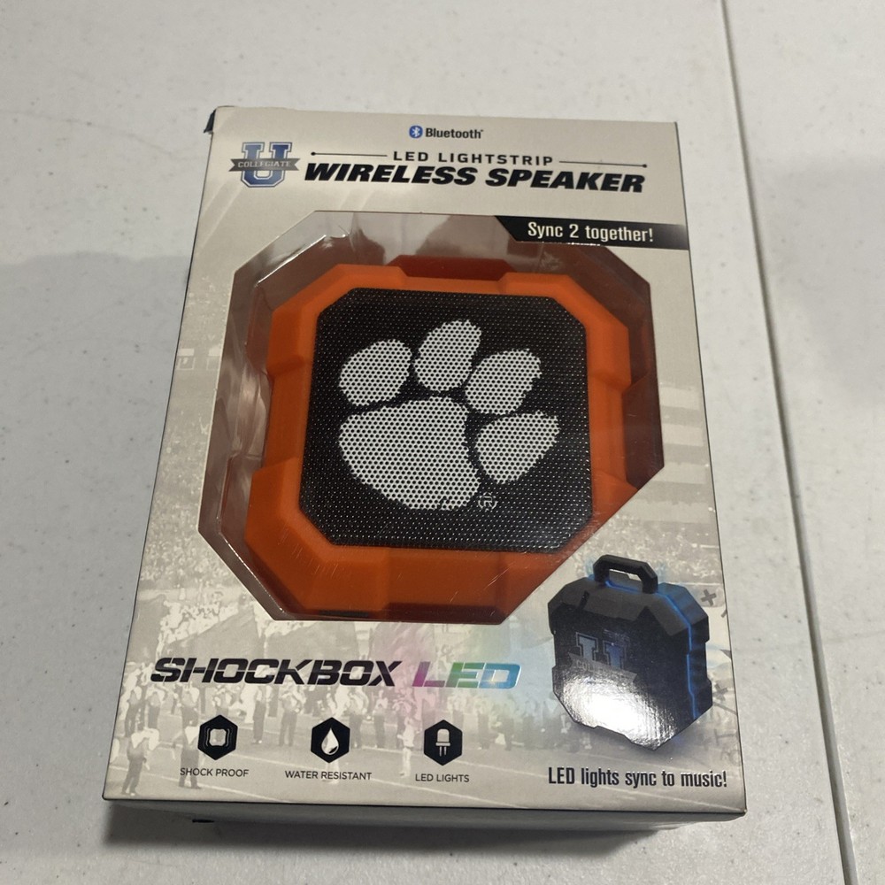 LED Lightstrip Wireless Speaker Bluetooth Clemson University