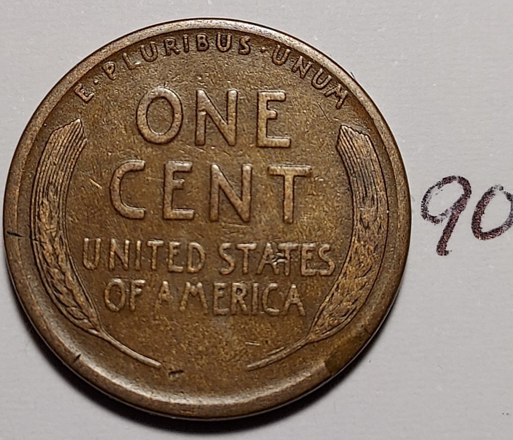 1919-S Lincoln Wheat Cent #90