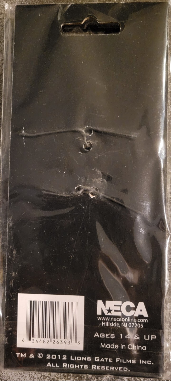 The Hunger Games Mockingjay Cutout Metal Keychain NECA 2012 Lions Gate Films TM