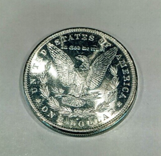 1881-S MORGAN GEM SEMI PROOF LIKE