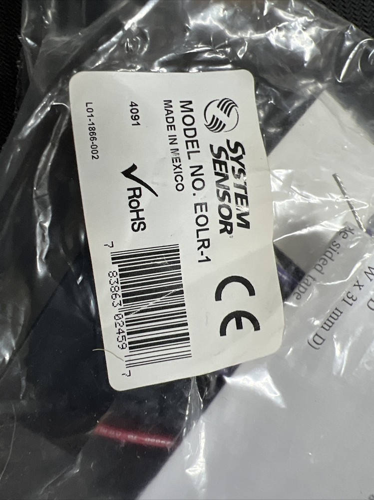 SYSTEM SENSOR #E0LR-1 EPOXY ENCAPSULATED SPST 9 TO 40 VDC