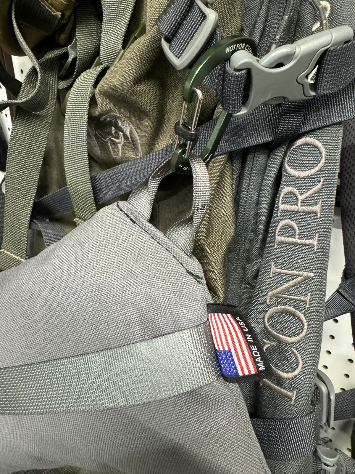 Ultra Light rear shooting squeeze bag Wolf Gray Camo